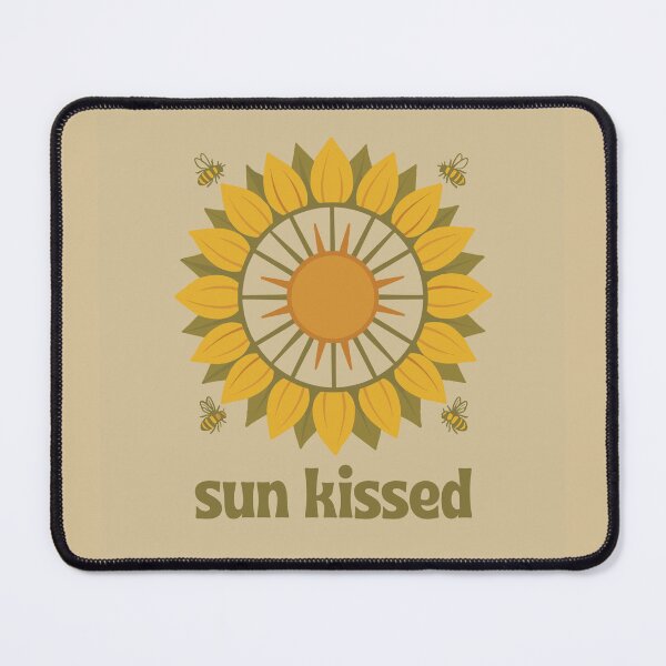 Item preview, Sun Kissed – Vintage Sunflower & Bees Retro Botanical Illustration designed and sold by artscreat.