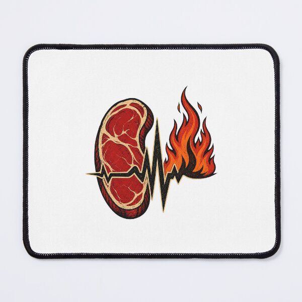 Item preview, Ribeye Steak – Vintage Barbecue and Grill Art designed and sold by AMICO77.