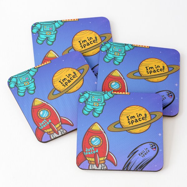 Item preview, Funny Space Adventures Sticker Pack designed and sold by ben.comictell.