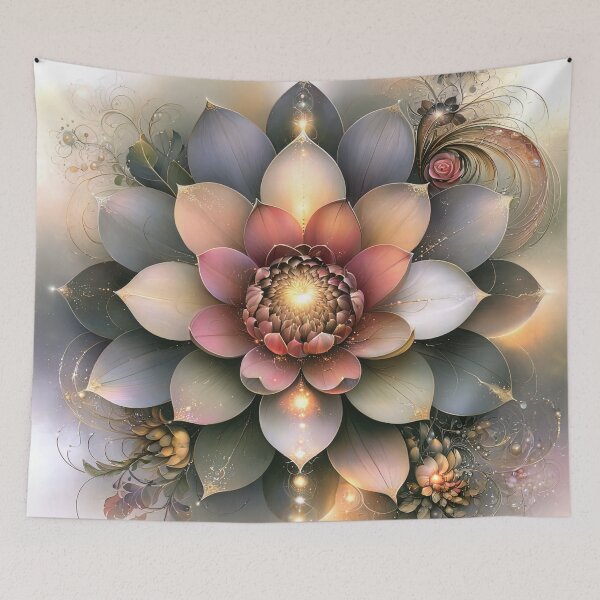Item preview, Whispers of the Luminescent Lotus designed and sold by bloorose.