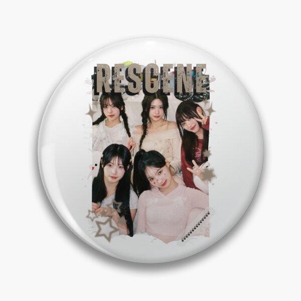 Item preview, Rescenee Global Vocal KPOP Girl Group Black and White Collage Digital Art Portrait designed and sold by AJUNICE STUDIO.