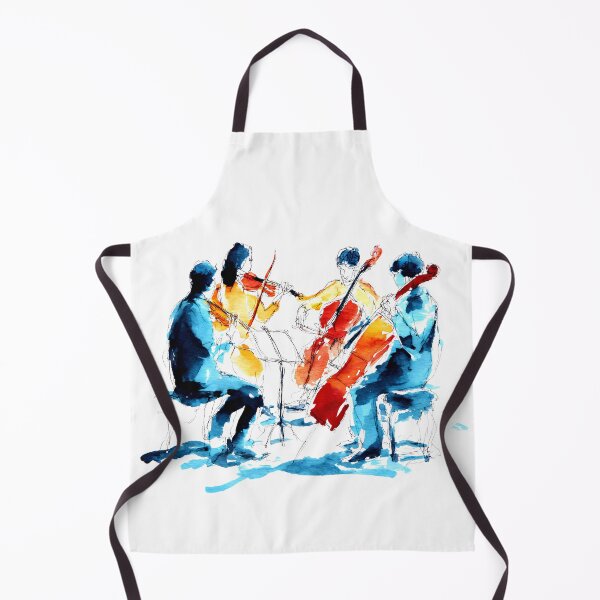 Item preview, Watercolor Violin Quartet designed and sold by Design Atlas.