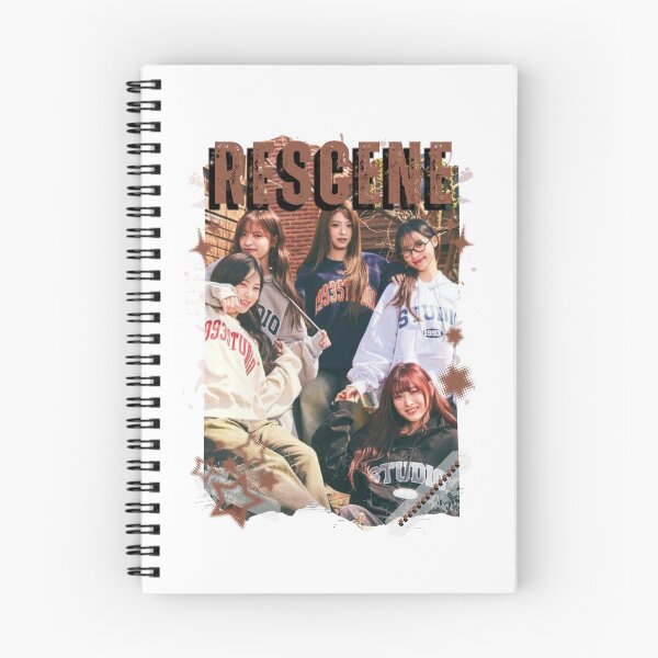 Item preview, Rescenee Global Vocal KPOP Girl Group Black and White Collage Digital Art Portrait designed and sold by AJUNICE STUDIO.