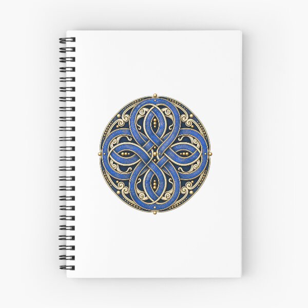 Item preview, Blue Celtic Knots – Ornamental Interlaced Knotwork Art designed and sold by AMICO77.