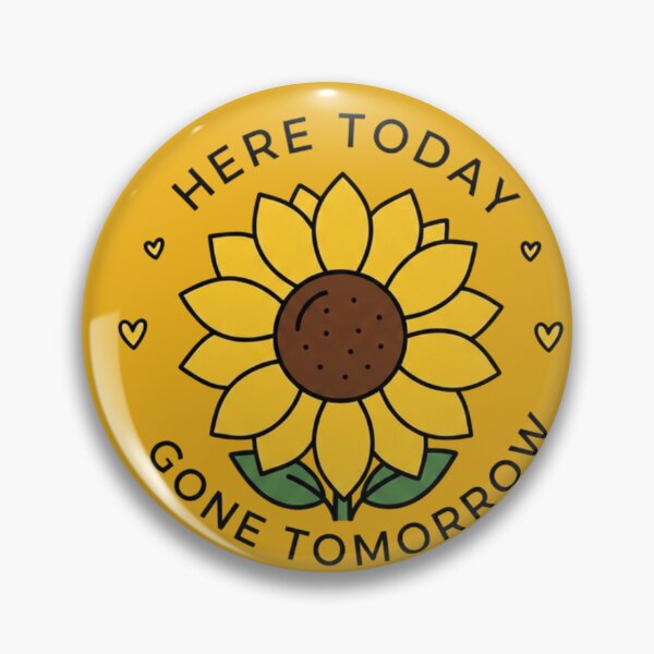 Item preview, Vintage Sunflower - Here Today Gone Tomorrow designed and sold by artscreat.