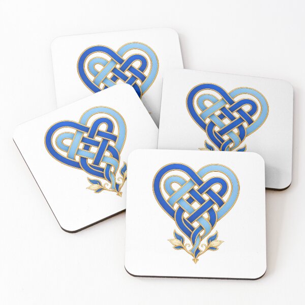 Item preview, Blue Celtic Knots – Ornamental Interlaced Knotwork Art designed and sold by AMICO77.
