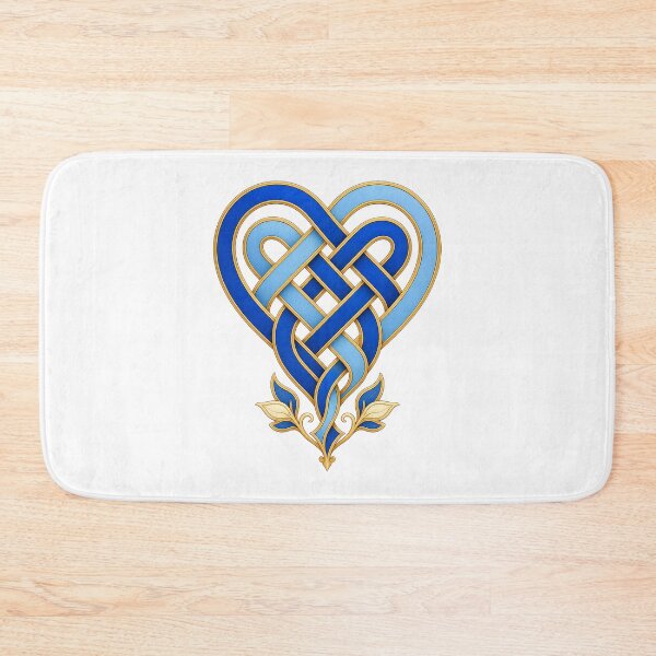 Item preview, Blue Celtic Knots – Ornamental Interlaced Knotwork Art designed and sold by AMICO77.