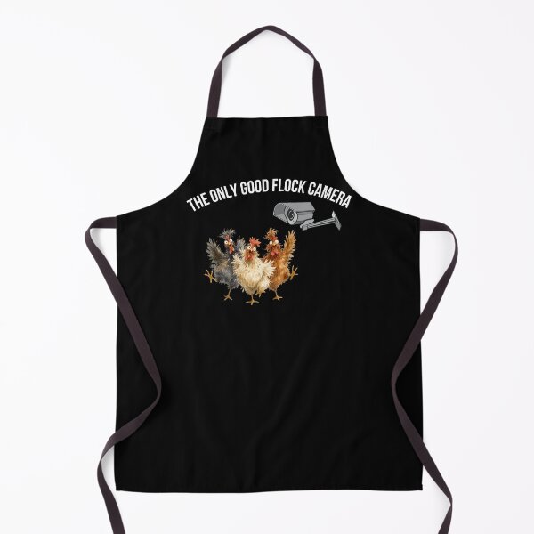 Item preview, The Only Good Flock Camera Funny Chicken Security Pun designed and sold by alizye.
