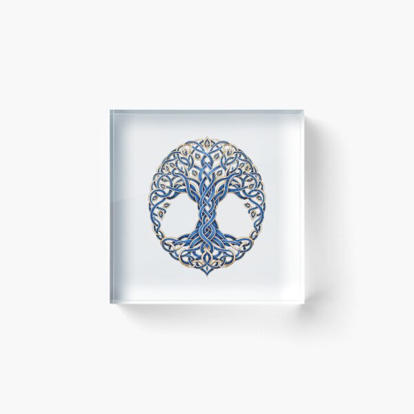 Item preview, Blue Celtic Knots – Ornamental Interlaced Knotwork Art designed and sold by AMICO77.