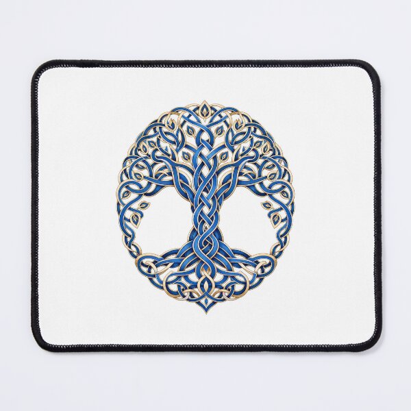 Item preview, Blue Celtic Knots – Ornamental Interlaced Knotwork Art designed and sold by AMICO77.