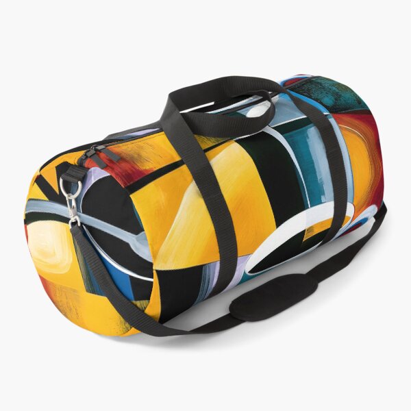 Item preview, Modern Coffee Cup Abstraction with Bold Geometric Shapes and Vibrant Contemporary Cafe Wall Art designed and sold by OlfactoART Studio.