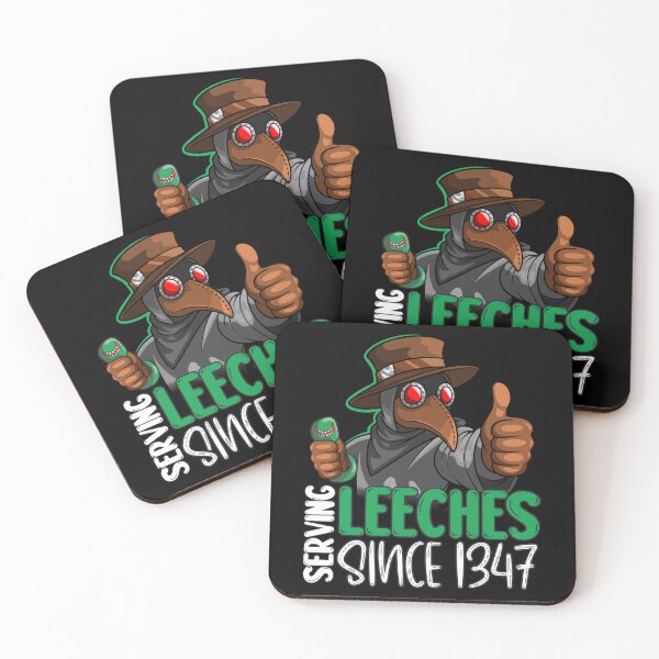 Item preview, Serving Leeches since 1347 (green version) designed and sold by Lazuli Design.
