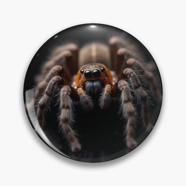 Item preview, Velvet Shadows – Dramatic Tarantula Portrait designed and sold by PawPrintedArt.