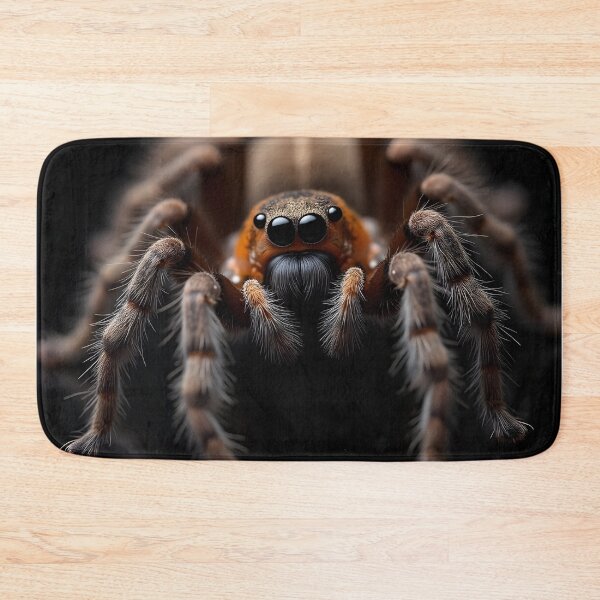 Item preview, Velvet Shadows – Dramatic Tarantula Portrait designed and sold by PawPrintedArt.
