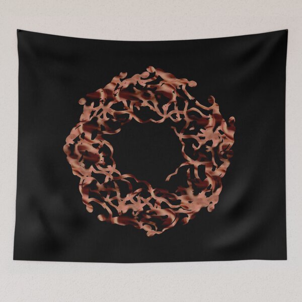 Item preview, Infinite Dance – Dynamic Copper Figures and Circular Collage designed and sold by MAMA.art.Rio <Marsailhe_Milward>.