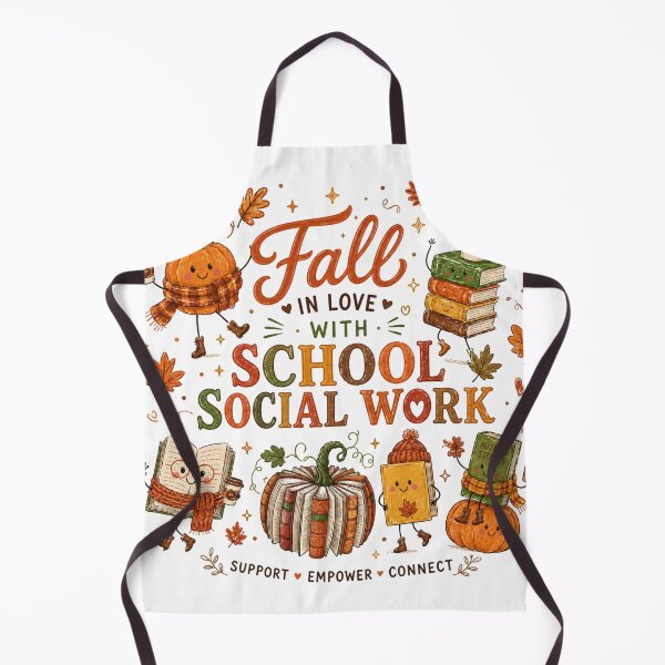 Item preview, Fall in Love with School Social Work designed and sold by MN School Social Work.