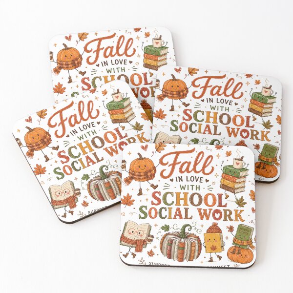Item preview, Fall in Love with School Social Work designed and sold by MN School Social Work.