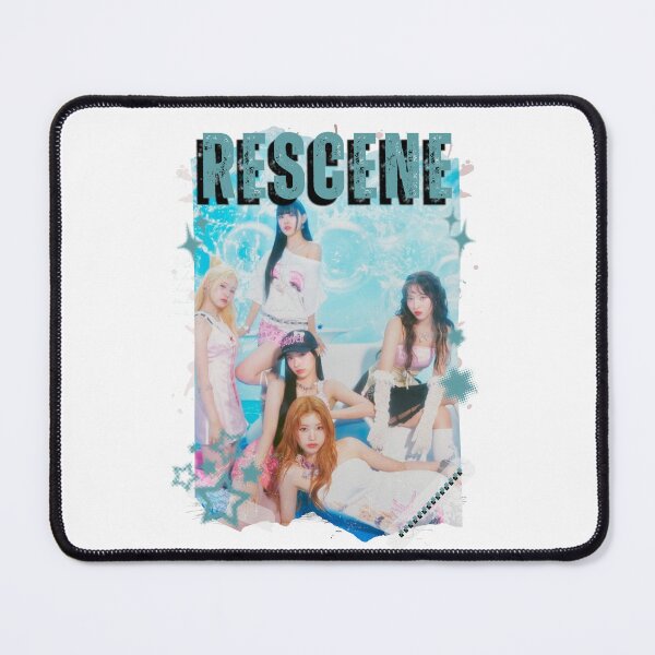 Item preview, Rescenee Global Vocal KPOP Girl Group Black and White Collage Digital Art Portrait designed and sold by AJUNICE STUDIO.