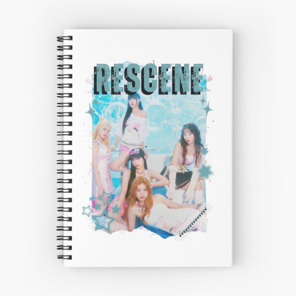 Item preview, Rescenee Global Vocal KPOP Girl Group Black and White Collage Digital Art Portrait designed and sold by AJUNICE STUDIO.