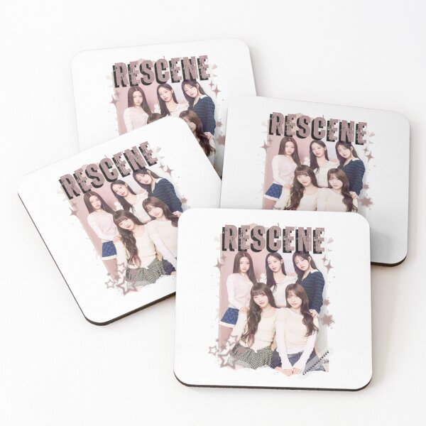 Item preview, Rescenee Global Vocal KPOP Girl Group Black and White Collage Digital Art Portrait designed and sold by AJUNICE STUDIO.