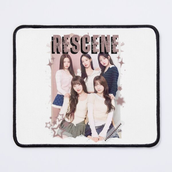 Item preview, Rescenee Global Vocal KPOP Girl Group Black and White Collage Digital Art Portrait designed and sold by AJUNICE STUDIO.