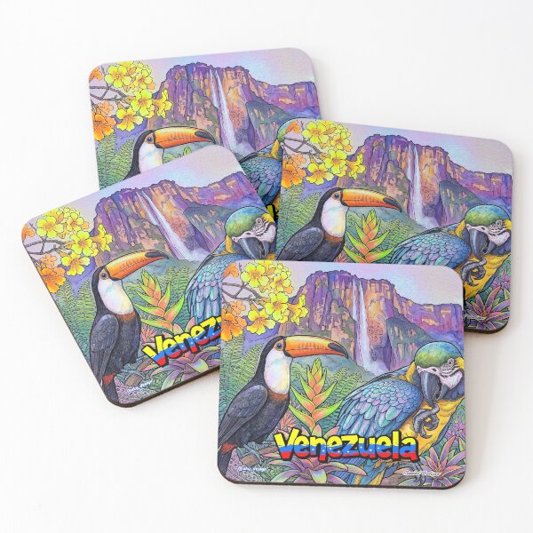 Item preview, Venezuela In My Soul - Tropical Toucan, Araguaney And The Power Of Angel Falls designed and sold by keythxctrs.