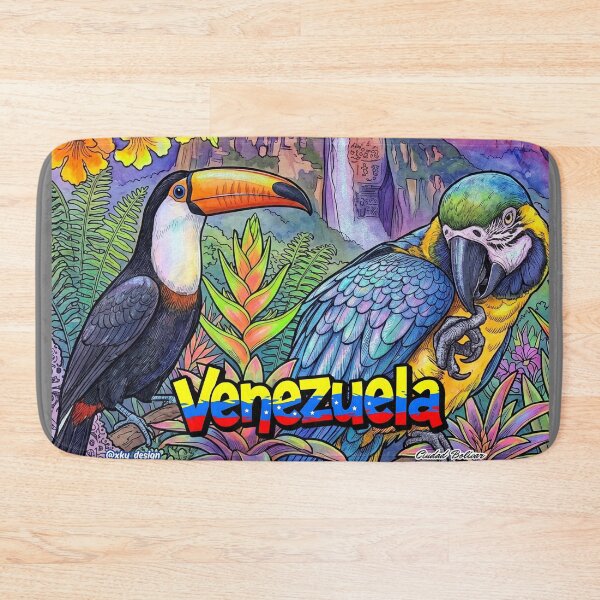 Item preview, Venezuela In My Soul - Tropical Toucan, Araguaney And The Power Of Angel Falls designed and sold by keythxctrs.