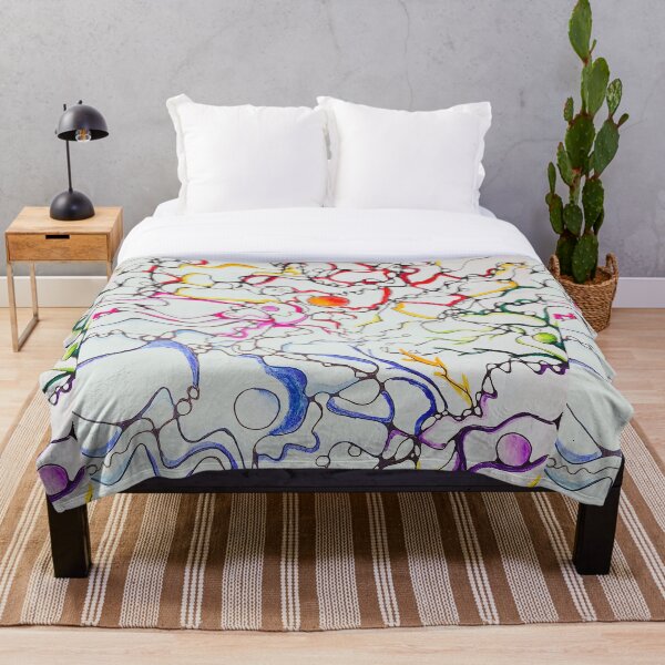 Item preview, Neurographic Colorful Abstract Drawing  designed and sold by SamiDsPaintbox.