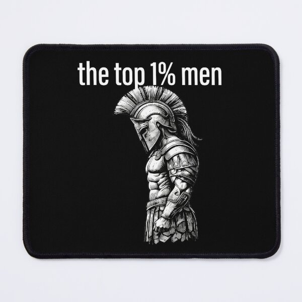 Item preview, The Top 1% Men Spartan Warrior Strength Mindset designed and sold by INVIKETOS.