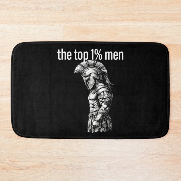 Item preview, The Top 1% Men Spartan Warrior Strength Mindset designed and sold by INVIKETOS.
