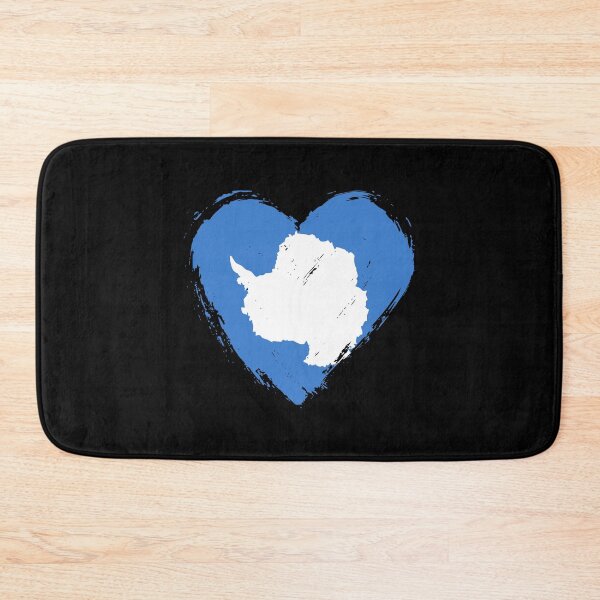 Item preview, Distressed Antarctica Flag Heart AQ designed and sold by shitpostee.