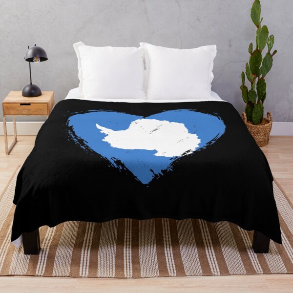 Item preview, Distressed Antarctica Flag Heart AQ designed and sold by shitpostee.