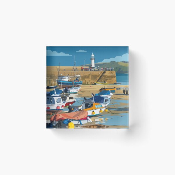 Item preview, St Ives Harbour Dream | Golden Tides and Cornish Skies designed and sold by S-and-W-4ever.