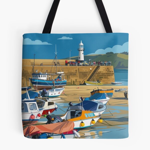 Item preview, St Ives Harbour Dream | Golden Tides and Cornish Skies designed and sold by S-and-W-4ever.