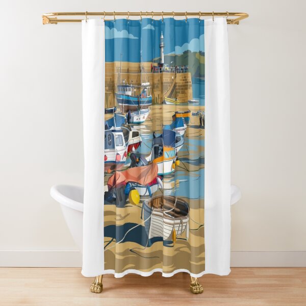 Item preview, St Ives Harbour Dream | Golden Tides and Cornish Skies designed and sold by S-and-W-4ever.