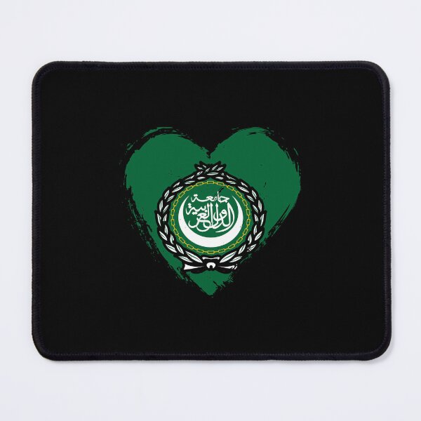 Item preview, Distressed Arab League Flag Heart ARAB designed and sold by shitpostee.