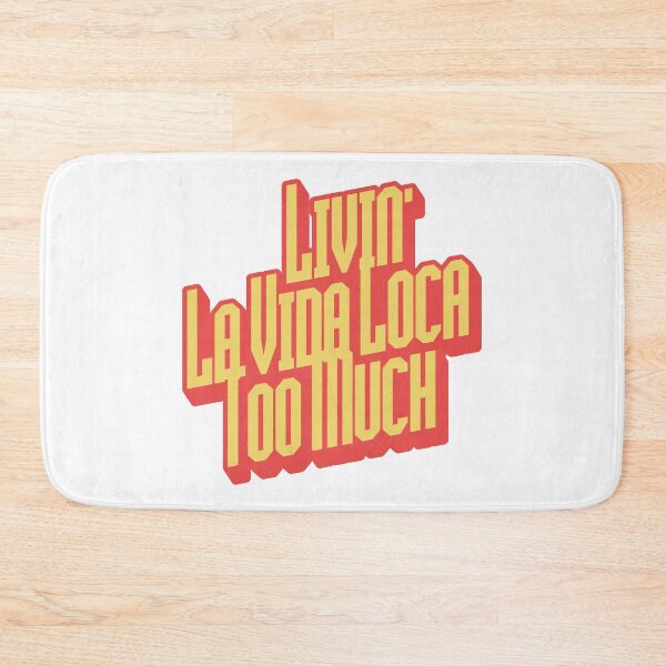 Item preview, Livin’ La Vida Loca Too Much Retro Pop Quote designed and sold by HYPNK.