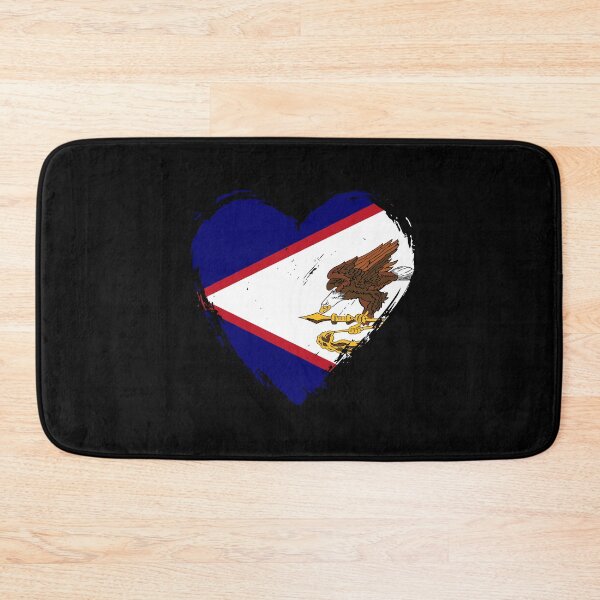 Item preview, Distressed American Samoa Flag Heart AS designed and sold by shitpostee.