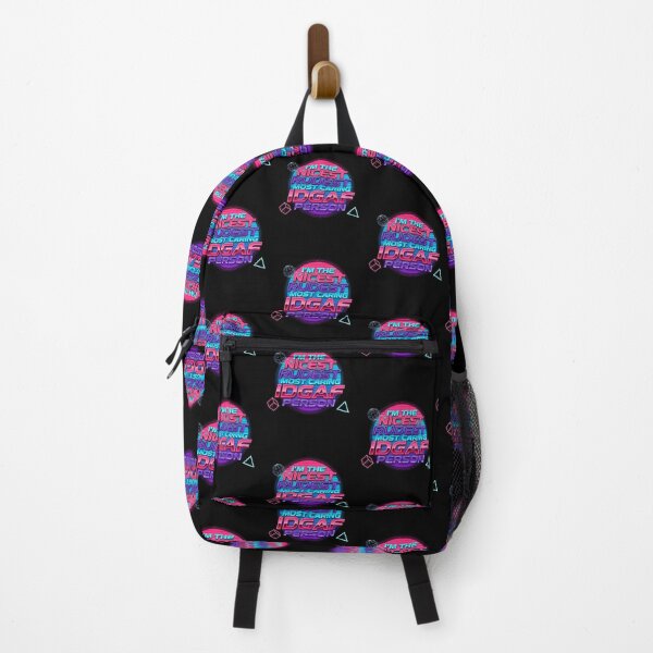 Item preview, I'm The Nicest Rudest Most Caring IDGAF Person Sarcastic Humor for Caring People designed and sold by Redgiant87x.