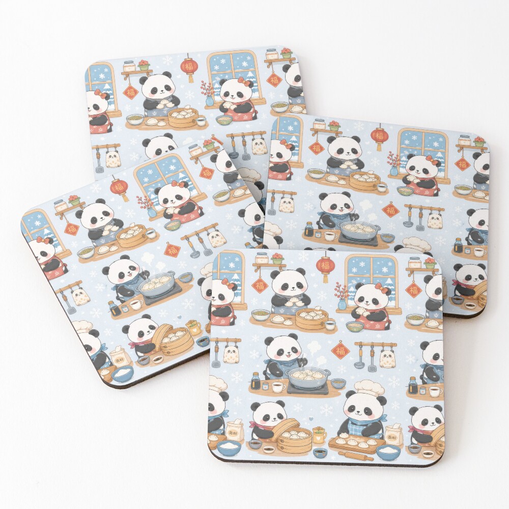 Item preview, Coasters (Set of 4) designed and sold by SoftBerryStudio.