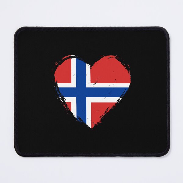 Item preview, Distressed Bouvet Island Flag Heart BV designed and sold by shitpostee.