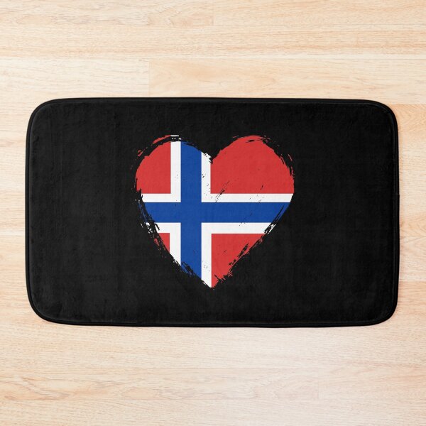 Item preview, Distressed Bouvet Island Flag Heart BV designed and sold by shitpostee.