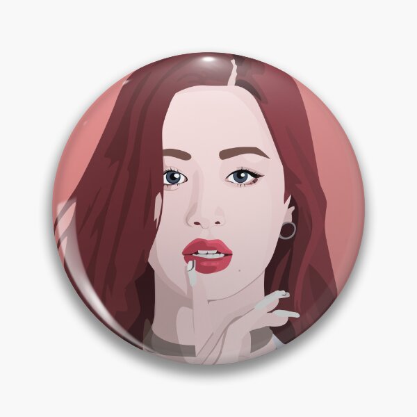 Item preview, Ahyeon Babymonster in stunning digital art vector portrait designed and sold by Aome22.