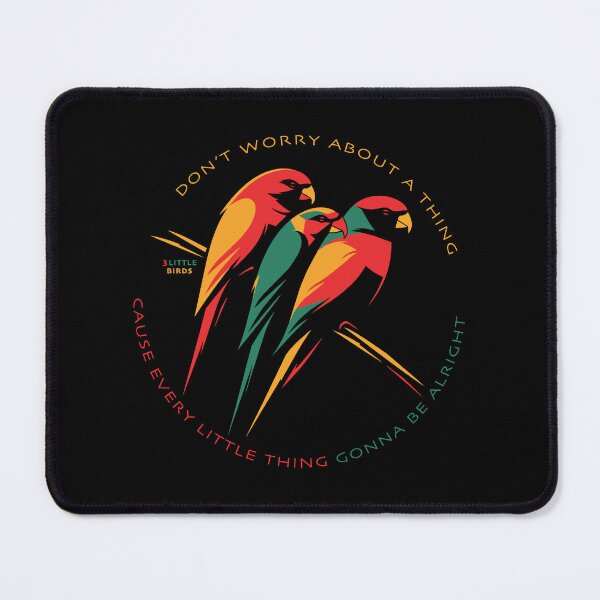 Item preview, Three Little Birds - Reggae designed and sold by blackdogshop.