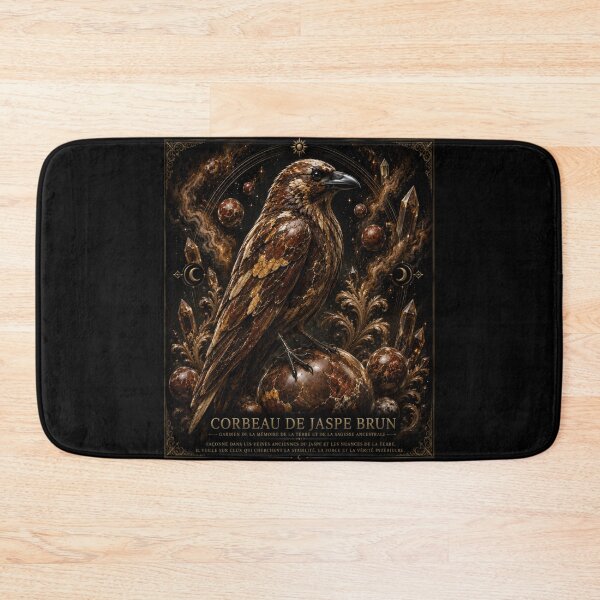 Item preview, Brown Jasper Raven – Guardian of the Earth designed and sold by Axokris.