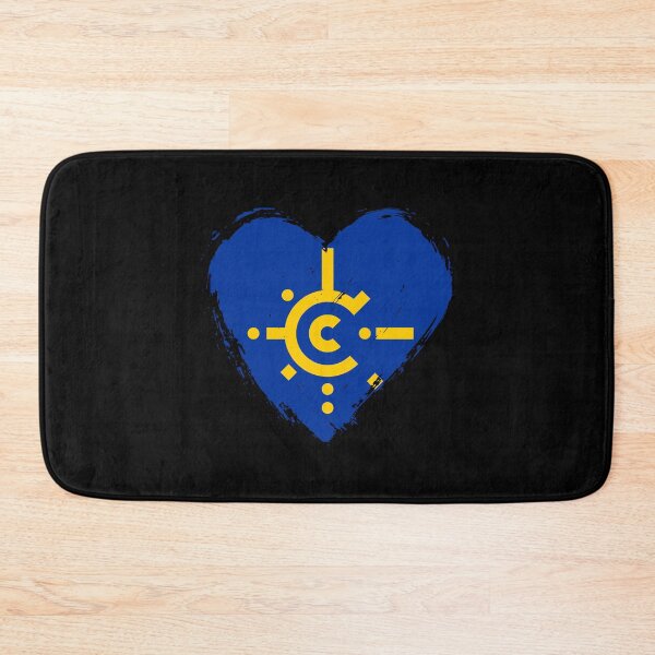 Item preview, Distressed Central European Free Trade Agreement Flag Heart CEFTA designed and sold by shitpostee.