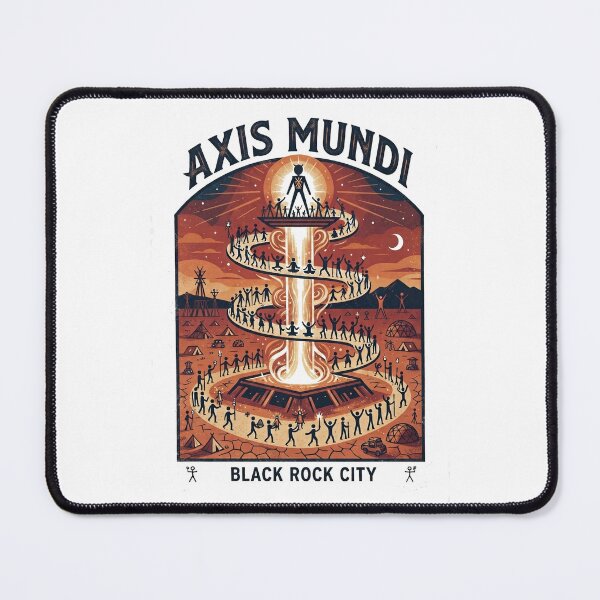 Item preview, Burning Man - Axis Mundi designed and sold by ebbandflo.