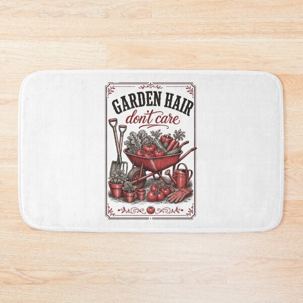 Item preview, Garden Hair Dont Care Organic Gardening designed and sold by LuminOrb.