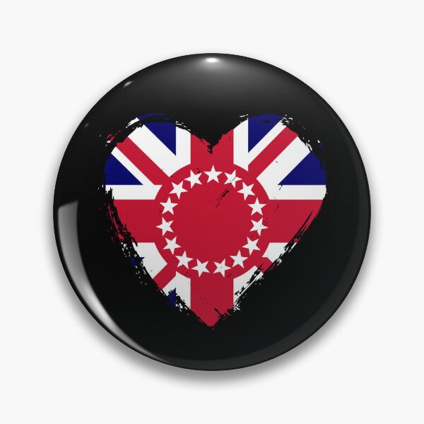 Item preview, Distressed Cook Islands Flag Heart CK designed and sold by shitpostee.