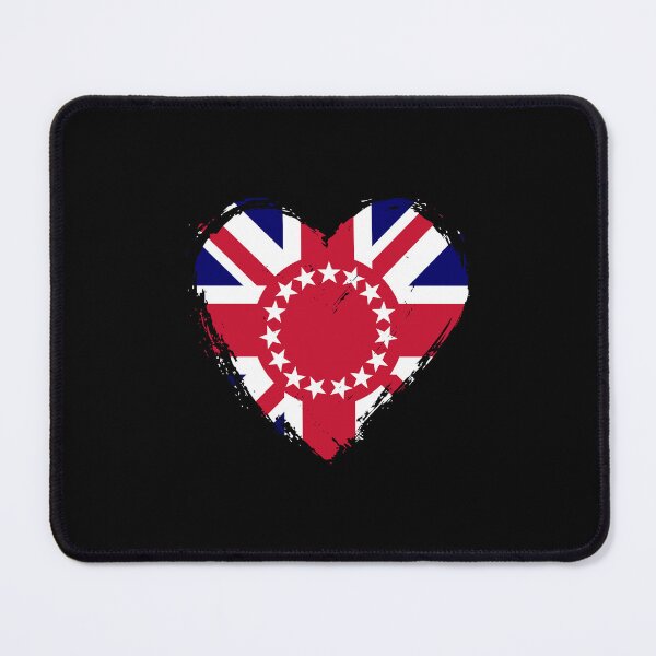 Item preview, Distressed Cook Islands Flag Heart CK designed and sold by shitpostee.